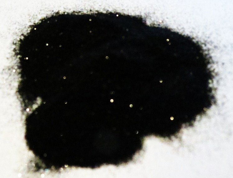 Hocus Pocus - Black Cosmetic Glitter, Makeup, Cruelty Free, Earth Friendly,Sparkle, Loose Glitter - Glamatronic