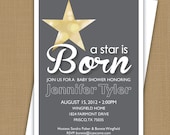 Baby Shower Invitation. A Star is Born