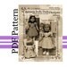 PDF PATTERN "1930s Frock" -An Original KeepersDollyDuds Design Fits American Girl Doll,Developed By ThimblesandAcorns