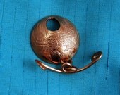 CRAB copper toggle & clasp - handmade