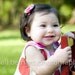 Organic Cotton Knit - Pink Lady Apples Baby Girl Dress - Organic Kids Clothing - Organic Infant Dress - Newborn Natural Dress - 3M to 3T