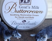 Silky Ewe Goat's Milk Buttercream - Soothing Restorative Cream for Hands & Body