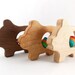 Organic Baby Toy Rattle, Little Piggy Wooden Baby Rattle, Natural Baby Toy, Makes a Fun Gift