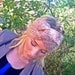 Golden Caramel Knitted Turband Headband Ear Warmer Twist Style Wide Headband (HBK2-05)