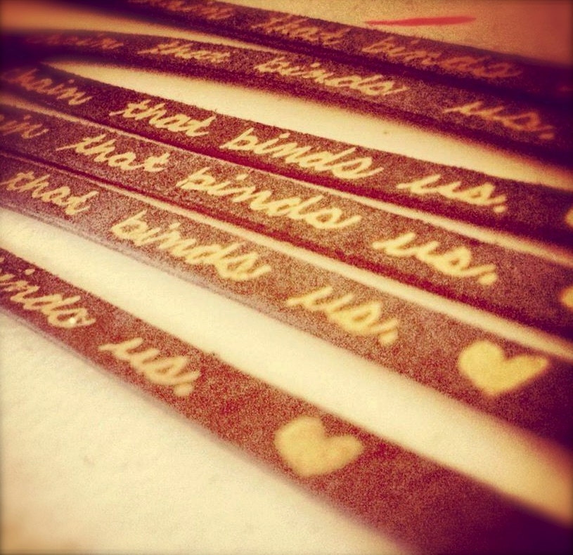 The 'Chain-That-Binds-Us' EXCLUSIVE Kappa Alpha Theta Wrap Bracelet & CASA DONATION