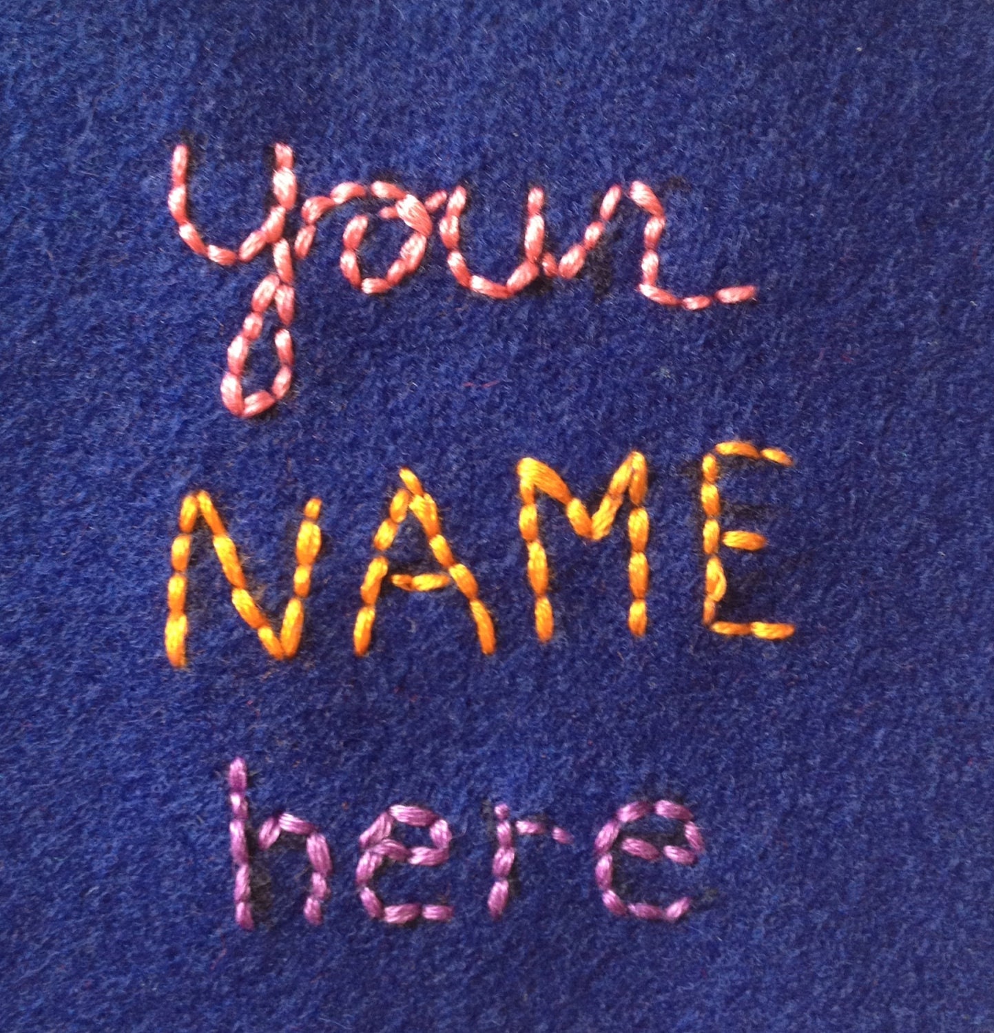 Personalize your Tooth fairy Pillow- Add an Embroidered Name