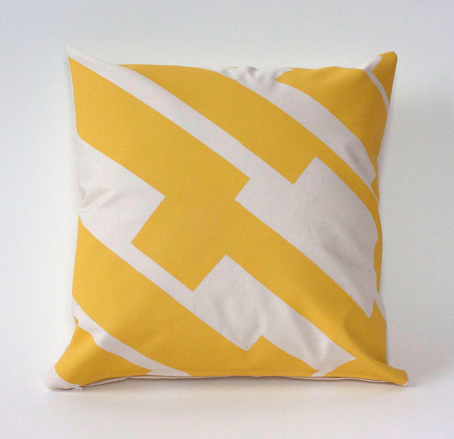 Shore Drive Hand-Printed Pillow Cover