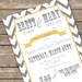 Printable Custom Engagement Party Invitation - 5x7 - Colors & Text Customizable