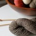Jacob wool yarn -  sport wt. - Natural Brown
