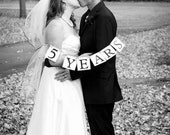 Anniversary Banner - Wedding Gift for Bride & Groom - Wedding Anniversary