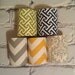 Burlap or Seersucker Koozies