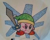 Kirby as Link from Super Smash Brothers Messenger Bag