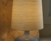 Vintage Lotte Bostlund lamp - Robin's egg blue