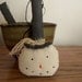 Set of 3 Primitive Grungy Snowman Ornaments/Tucks/Bowl Fillers
