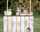Lemonade Stand, Custom Photography Prop, Childrens Photos, Mini Session Prob, Summer, Valentines, UNFINISHED