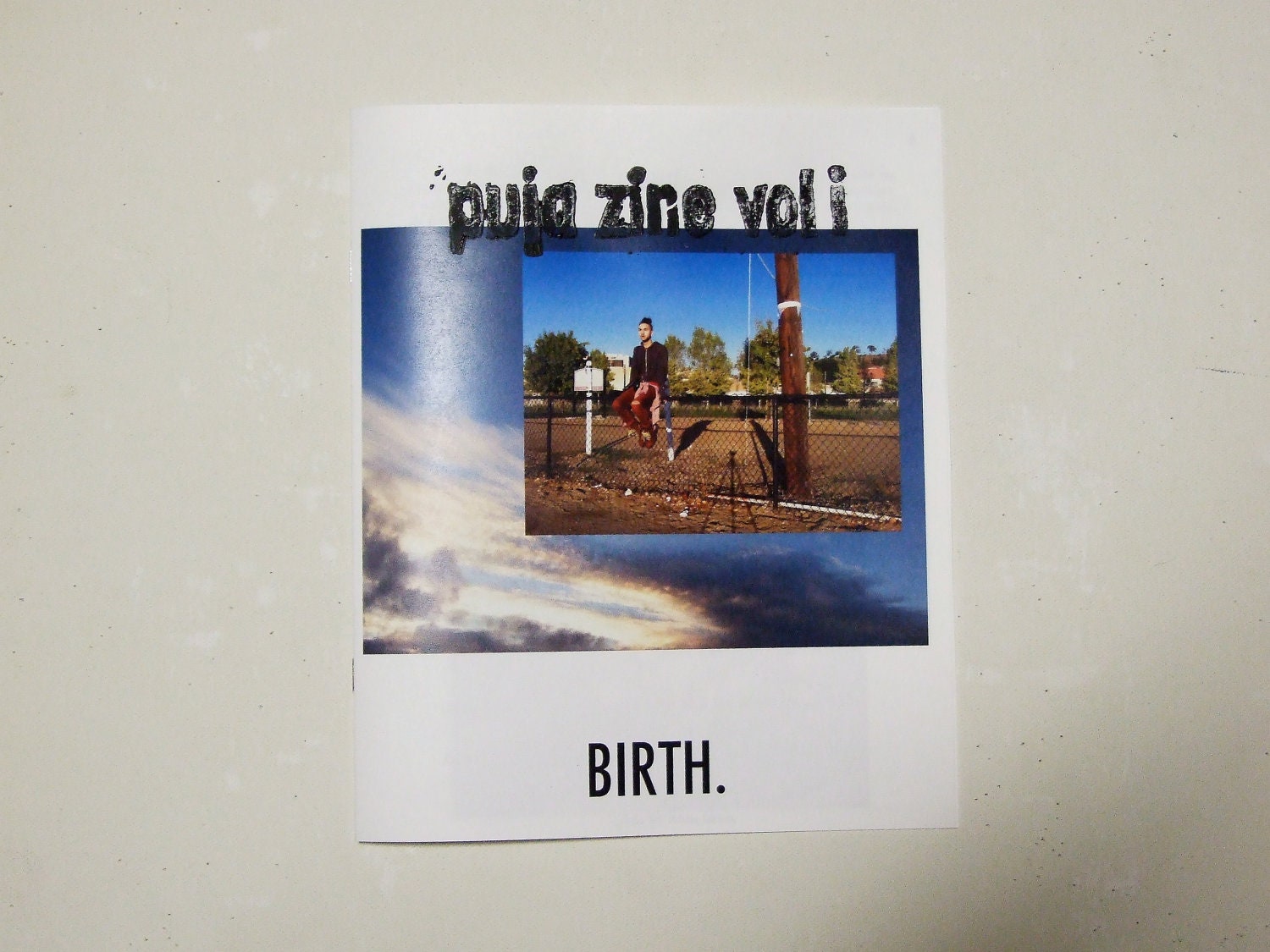 puja zine vol i. (Fashion, Art, Food, Philosophy)