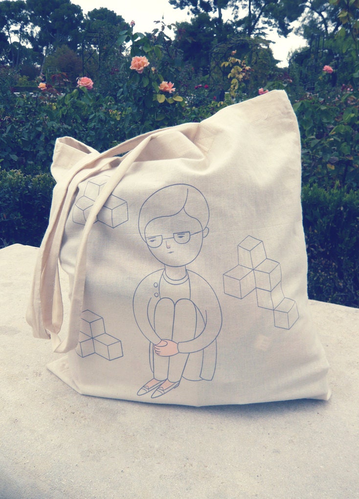 Cotton Tote Bag - Screenprint Tote - Tote - Screenprint