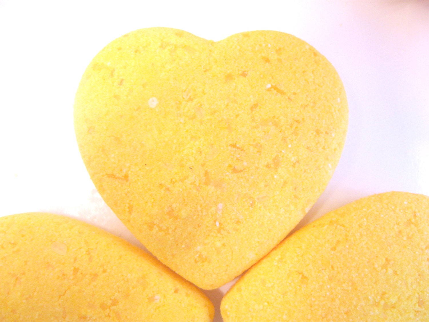 12 Mini Bath Bombs - Lemon Zest - Vegan Pedicure Bath Bombs