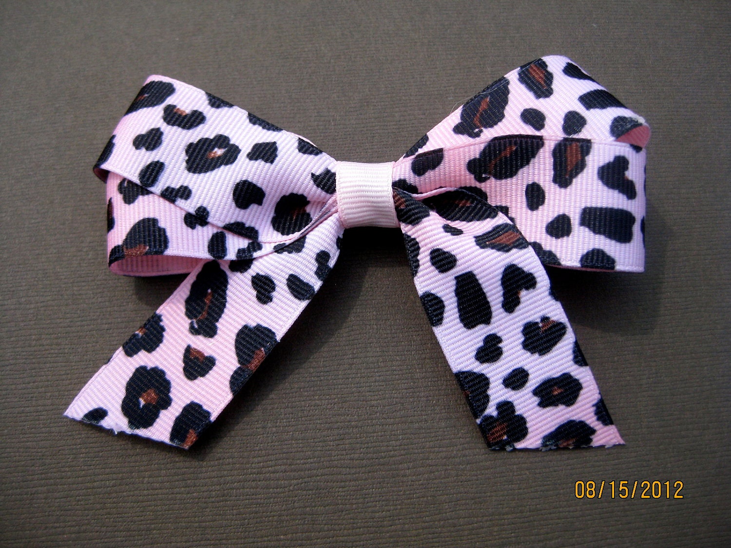 Animal Print Ribbon