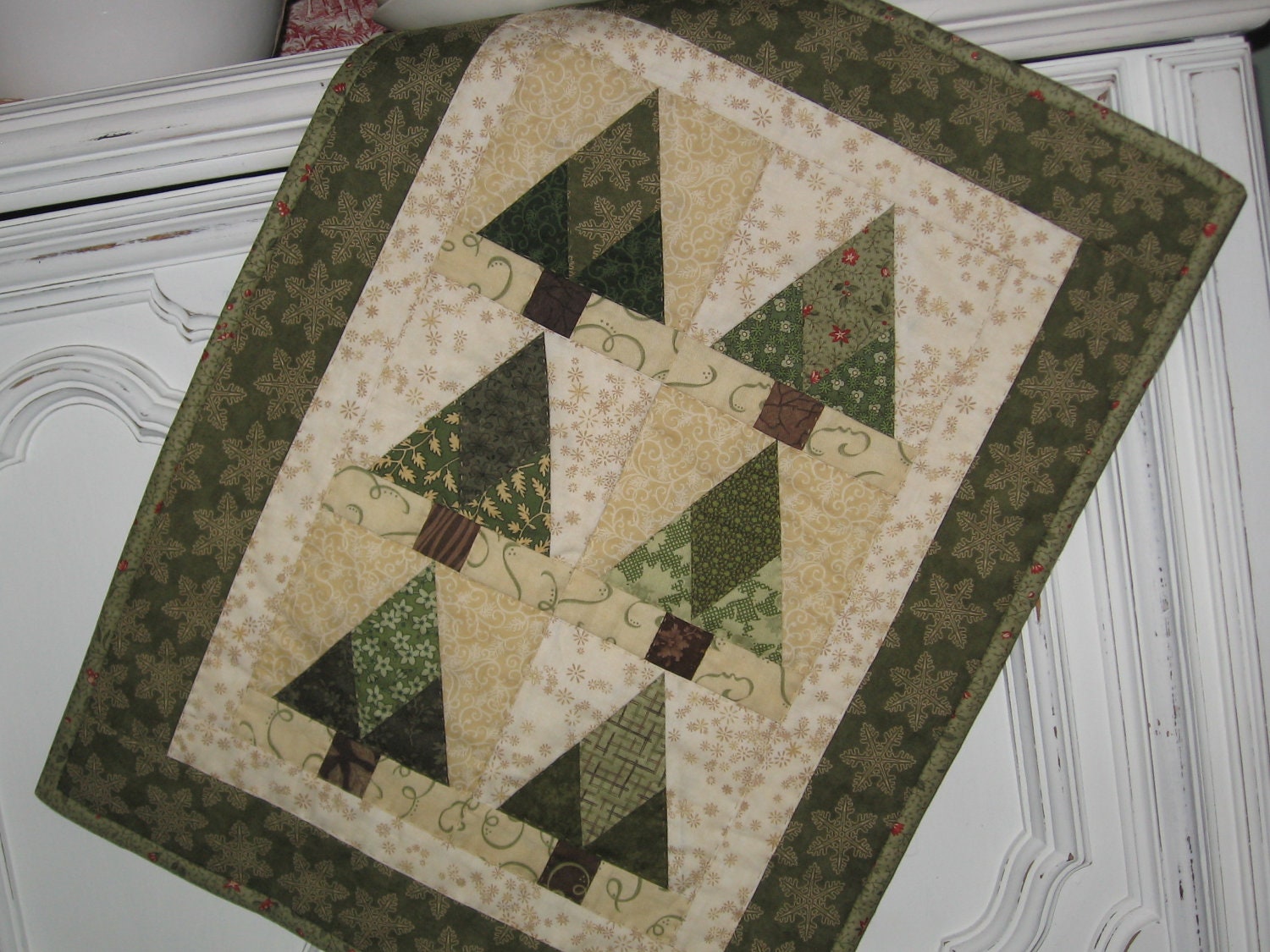 Miniature Pine Tree Quilt