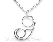 Solid Silver Breastfed Babe- Mother gift, baby wearing, nursing jewelry, lactation