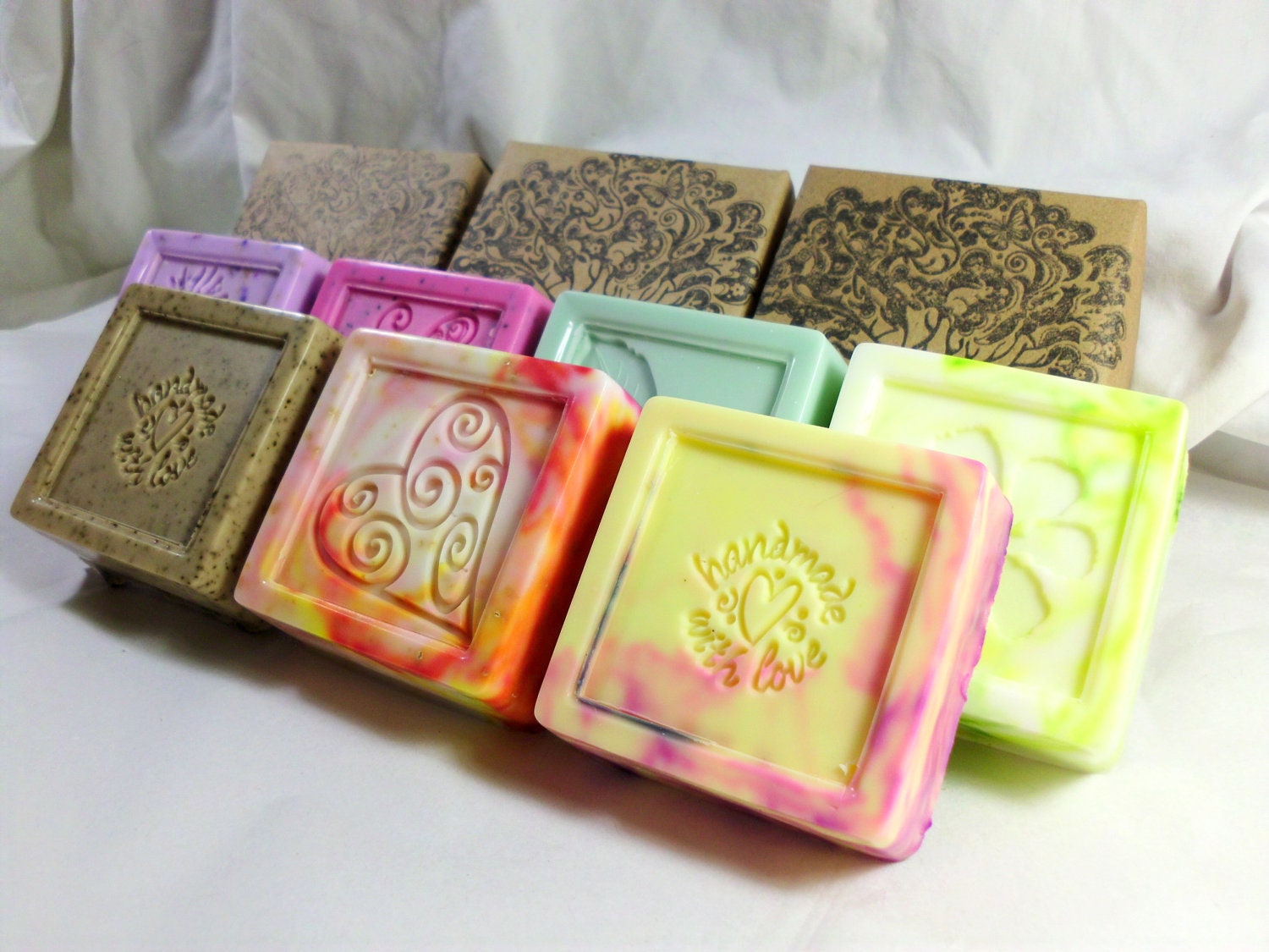 Wholesale Avocado Cucumber, Olive Oil, Shea Butter Soap, Choice of 8, Mixed Lot or Same