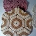 Vintage Doilies/Doily Set of 3 Farmhouse Crochet 1950's