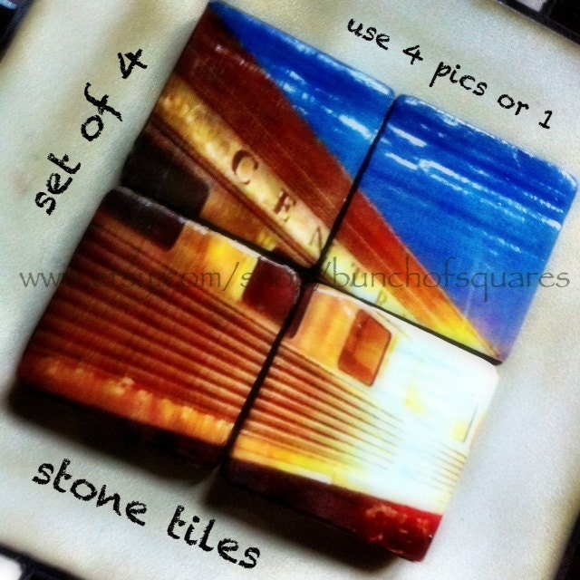 Instagram custom photo tiles or paperweights 2"x2" pack of 4 (these are examples)