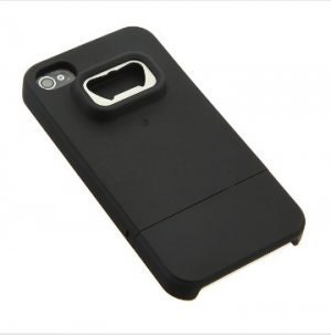 Great St. Patricks Gift Funny Bottle Beer Opener Case Cover for the new iPhone 4/4S St. Patty's