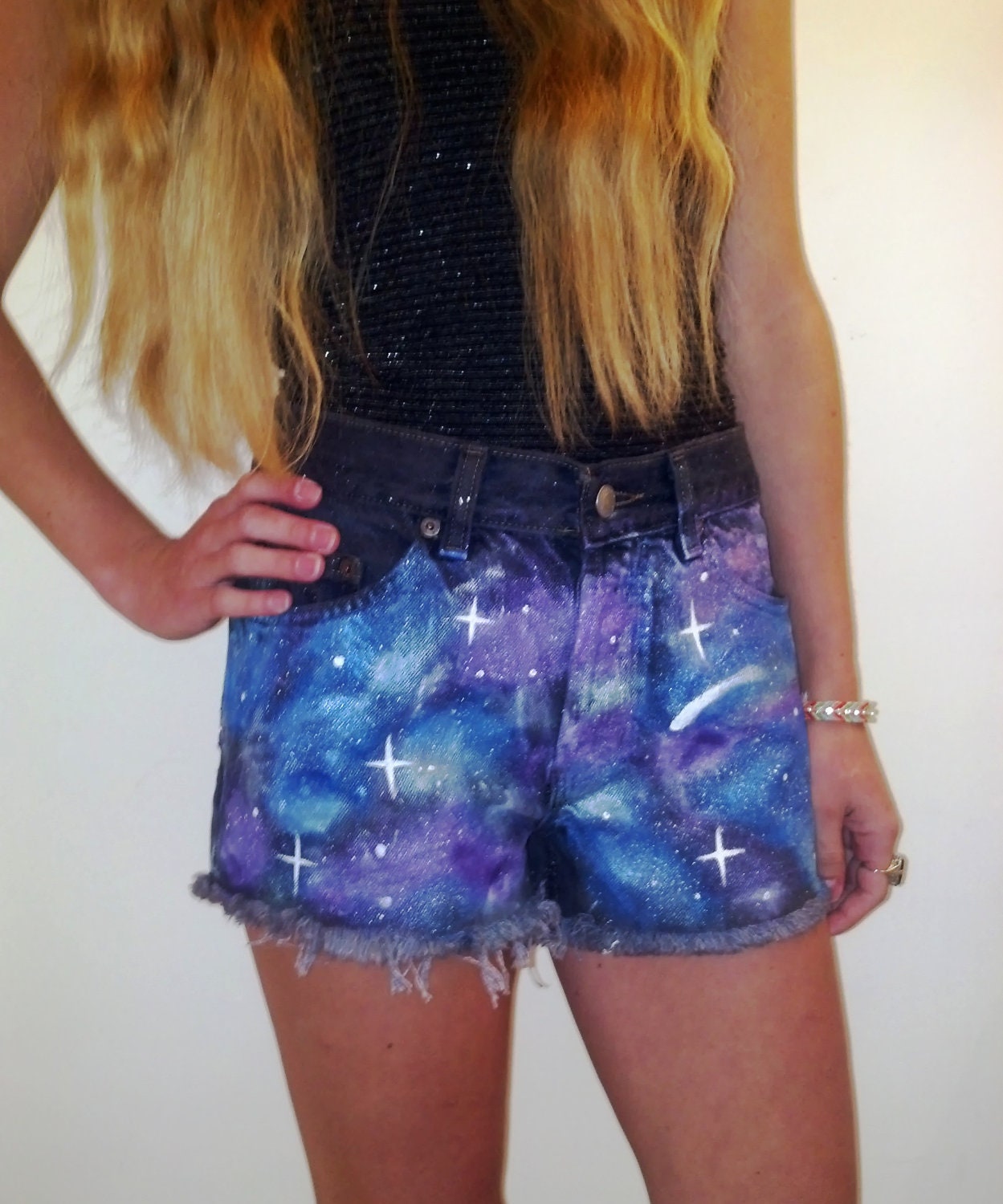 Front/Back Galaxy Shorts MADE TO ORDER