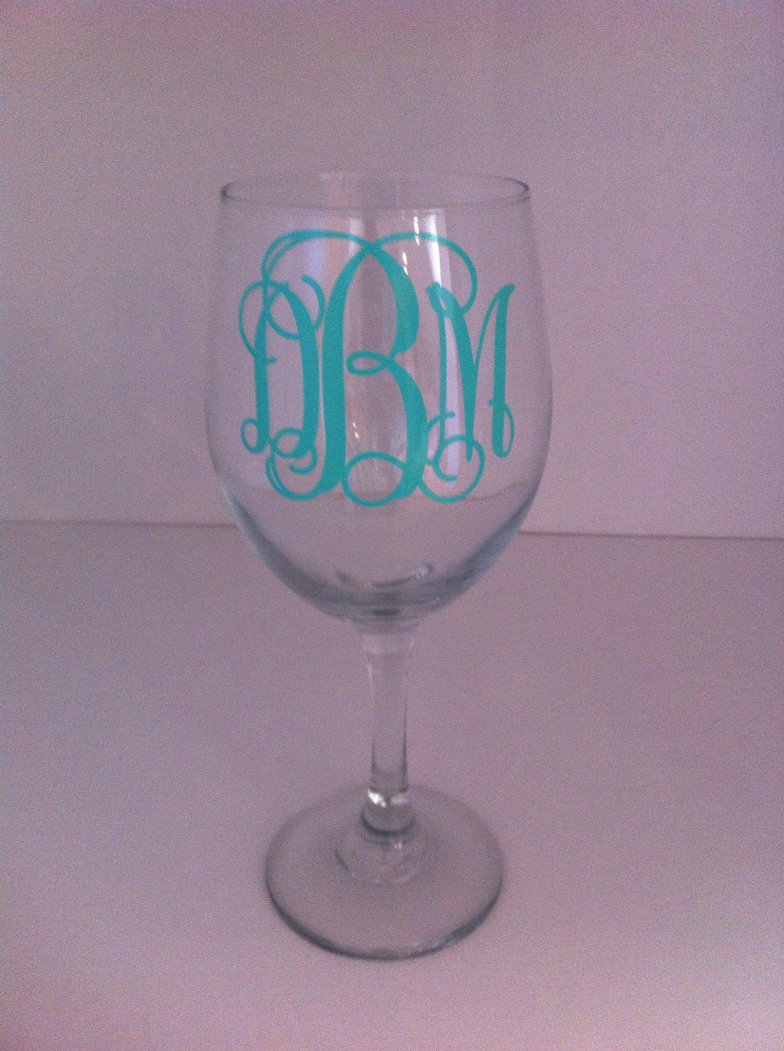 ONE wine glass