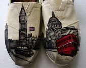 London Themed TOMS