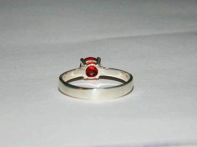 Garnet ring January birthstone (7)