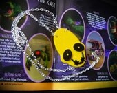 Oddworld Abe's Oddysee Exoddus mudokon yellow cartoon head necklace pendant by Mortiis.M