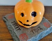 Trick or Treat Candle Coaster / Trivet / Home Decor