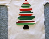 Christmas Tree Iron On Applique