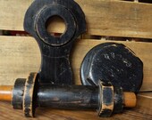 Industrial Wood Foundry Pattern Molds, Vintage, Urban, Rustic