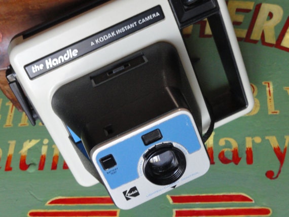Vintage Camera, Kodak Instamatic, The Handle