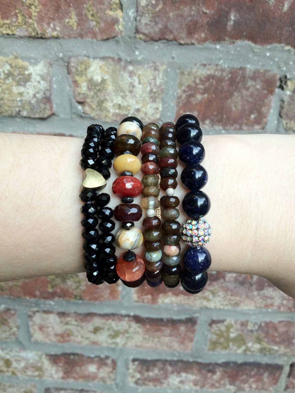 Agate Stretch Bracelet