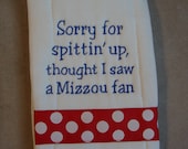 Kansas Burp Cloth