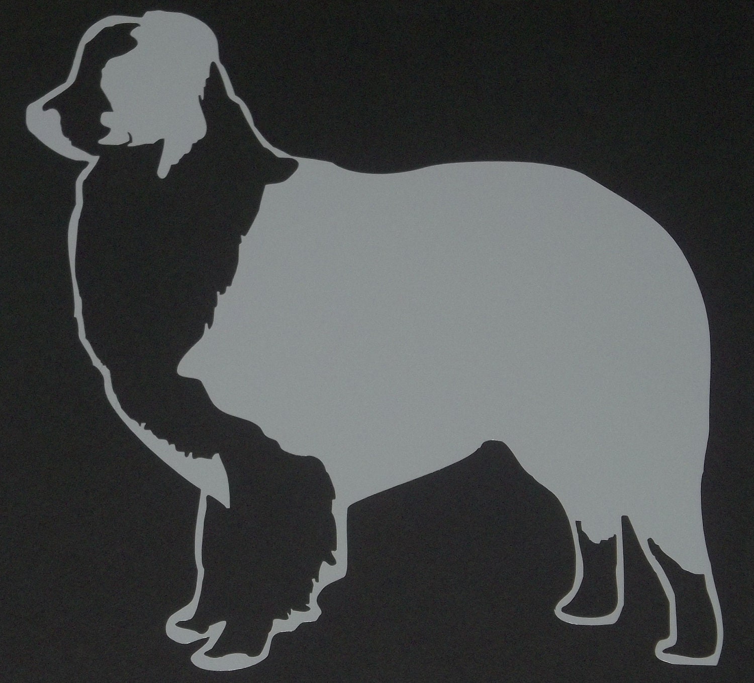 Australian Shepherd Dog Vinyl Window Decal