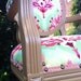 Reserved for Pooja French Louis Accent Chair: Summer