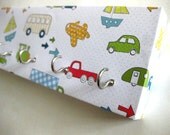 Key Rack and Hat Rack  - "Transportation" -  Cars, Trucks, Busses, Boats, Trains, Green, Red, Yellow, Orange, Blue, Polka Dots, Stripes