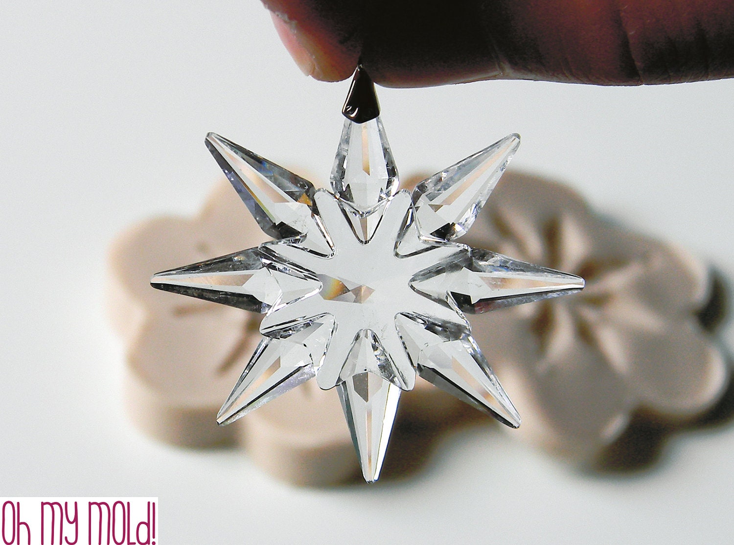 snowflake mold,crystal mold