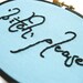 Bitch, Please Hand Embroidery Hoop Art - Funny Home Dorm Decor Fabric Art - Mature