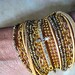 Gold Crystal Cross... Chic Endless Leather Wrap Beaded Bracelet...."FREE SHIPPING"