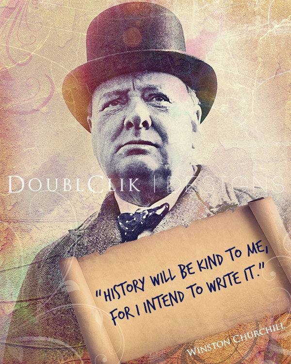 16x20 Winston Churchill Poster