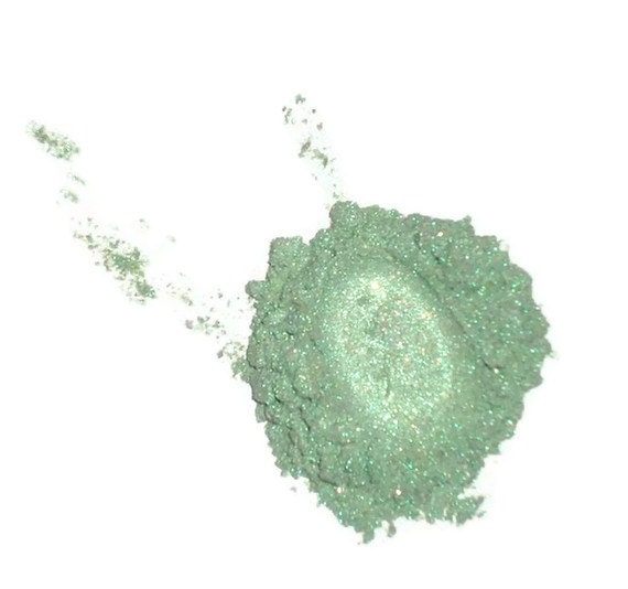 Venus Seafoam Green Mineral Loose Powder Eye Shadow - MadeByMandikins