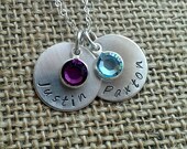 Custom Mom Necklace, Personalized Name Necklace
