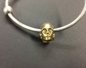 Gold C3-P0 Star Wars, European Bead